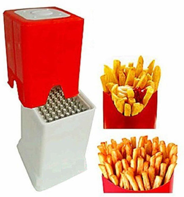 MZ ENTERPRISES Potato Chips Cutter/Slicer French Fries Maker Red Potato French Fries Finger Chips Cutter Slice Maker Machine Pack of 1 Vegetable & Fruit Chopper(1 Cutter Slice Maker Machine)