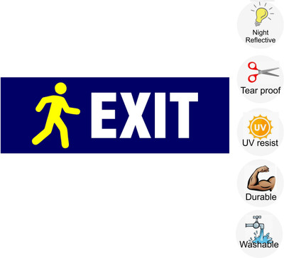 pilot18 EXIT Emergency Sign(Reflective Sign)