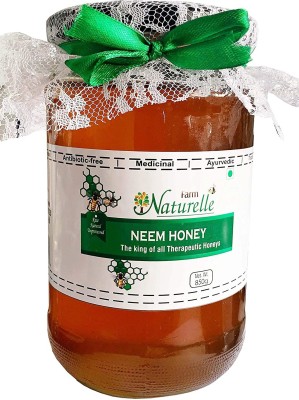 Farm Naturelle Raw Natural Ayurved Recommended Unprocessed Forest Flower Honey(850 g)