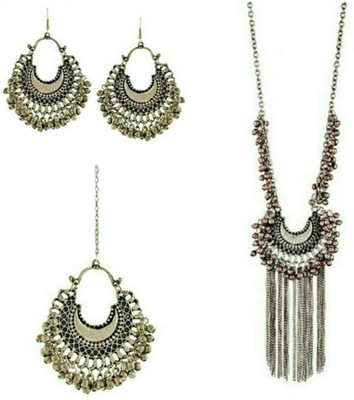 PANKSHRI ENTERPRISE Metal Multicolor Jewellery Set(Pack of 1)