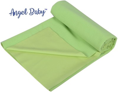 Angel Baby Cotton Baby Bed Protecting Mat(Green, Extra Large)
