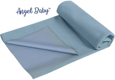Angel Baby Cotton Baby Bed Protecting Mat(Light Blue, Small)