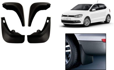 Grownshine Rear Mud Guard, Front Mud Guard For Volkswagen Polo 2010, 2011, 2012, 2013, 2014, 2015, 2017, 2018, 2019(Black)