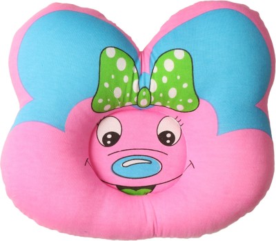 CLASORA Polyester Fibre Animals Baby Pillow Pack of 1(Pink)