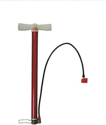 Dinetic cycle air pump Bicycle, Motorcycle Pump(Red)