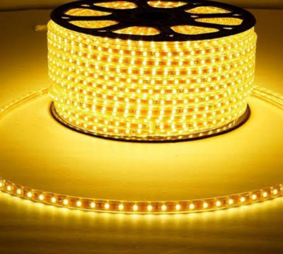 ASTERN 600 LEDs 5 m Yellow Steady Strip Rice Lights(Pack of 1)