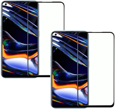 ISAAK Edge To Edge Tempered Glass for Realme 7 Pro(Pack of 2)