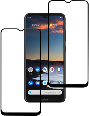VAlight Edge To Edge Tempered Glass for Nokia 5.3(Pack of 2)