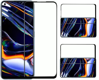 ISAAK Edge To Edge Tempered Glass for Realme 7 Pro(Pack of 3)