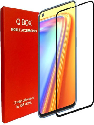 Q Box Edge To Edge Tempered Glass for realme 7(Pack of 1)