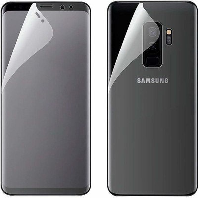 Casesily Front and Back Screen Guard for Samsung Galaxy S9 Edge to Edge Soft Gel Nano Screen Protector (Not Tempered Glass)(Pack of 2)