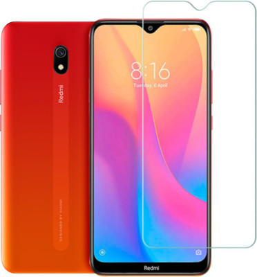 DSTron Edge To Edge Tempered Glass for Redmi 8a, Redmi 8a Dual(Pack of 1)