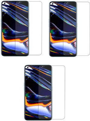 ISAAK Tempered Glass Guard for Realme 7 Pro(Pack of 3)