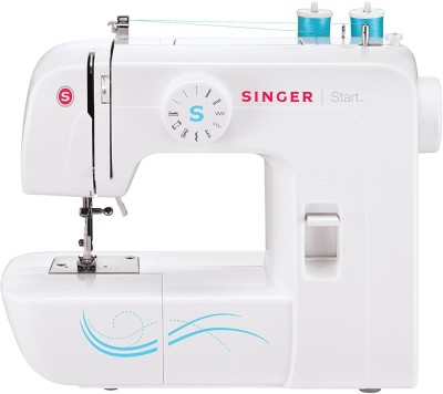 Singer 1304 Start Sewing Machine with 6 Built-In Stitches, Free Arm Sewing Machine – Best Sewing Machine for Beginner By AA Retails. Electric…
