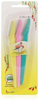 Makeup Fever EYEBROW RAZOR 3 PCS SET, Men & Women(Pack of 3)