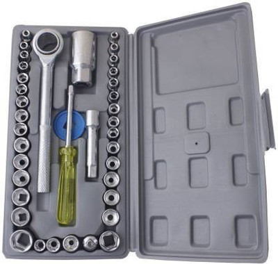 Om Enterprise 40 pcs Multi Purpose Combination Socket Set(Pack of 1)