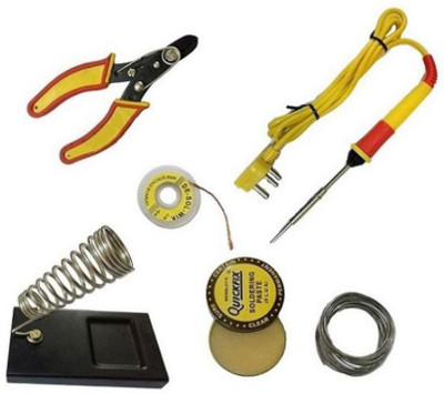 Big Buckets 6 In 1 Soldering Iron Kit 25 W Simple(Flat Tip)