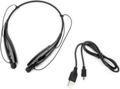 menaso Wireless High Bass HBS-730 Bluetooth Multi Function Headset Bluetooth Headset(Black, In the Ear)