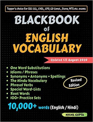 Blackbook of English Vocabulary(English, Paperback, unknown)