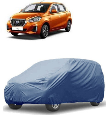MotohunK Car Cover For Datsun Universal For Car (Without Mirror Pockets)(Blue)