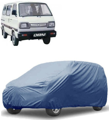 MotohunK Car Cover For Maruti Suzuki Omni (Without Mirror Pockets)(Blue)