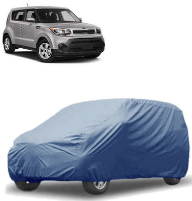 MotohunK Car Cover For Kia Soul (Without Mirror Pockets)(Blue)