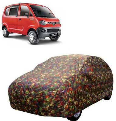 MotohunK Car Cover For Mahindra Jeeto (Without Mirror Pockets)(Multicolor)