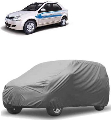 QualityBeast Car Cover For Mahindra e-Verito (Without Mirror Pockets)(Grey)