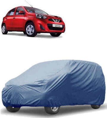 MotohunK Car Cover For Nissan Micra Active (Without Mirror Pockets)(Blue)