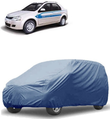 MotohunK Car Cover For Mahindra e-Verito (Without Mirror Pockets)(Blue)
