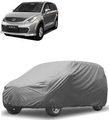 MotohunK Car Cover For Tata Aria (Without Mirror Pockets)(Grey)