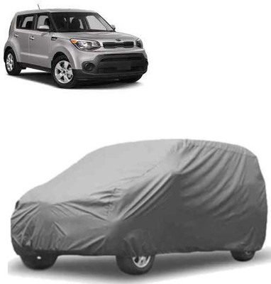MotohunK Car Cover For Kia Soul (Without Mirror Pockets)(Grey)