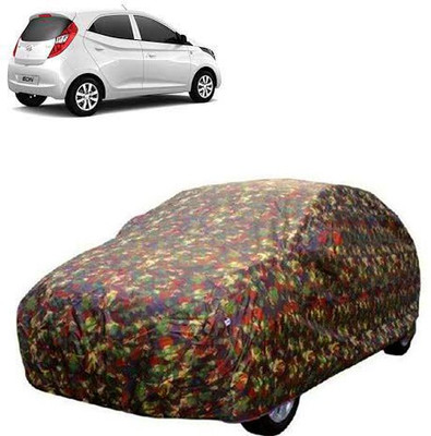 MotohunK Car Cover For Hyundai Eon (Without Mirror Pockets)(Multicolor)