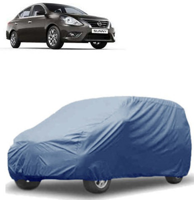 MotohunK Car Cover For Nissan Sunny (Without Mirror Pockets)(Blue)