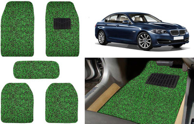 Auto Kite Plastic, PVC, Vinyl Standard Mat For  BMW 520d(Green, Black)