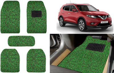 Auto Kite Plastic, PVC, Vinyl Standard Mat For  Nissan X-Trail(Green, Black)