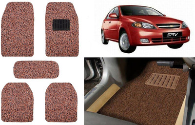 Auto Kite Plastic, PVC, Vinyl Standard Mat For  Chevrolet Optra SRV(Brown)
