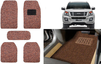 Auto Kite Plastic, PVC, Vinyl Standard Mat For  Isuzu MU-7 -2014(Brown)