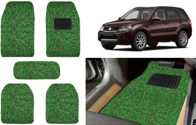 Auto Kite Plastic, PVC, Vinyl Standard Mat For  Maruti Suzuki Vitara Brezza(Green, Black)