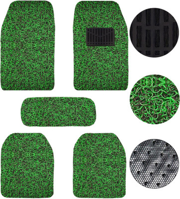 Auto Kite Plastic, PVC, Vinyl Standard Mat For  Volvo Universal For Car(Green, Black)