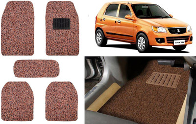Auto Kite Plastic, PVC, Vinyl Standard Mat For  Maruti Suzuki Alto K10(Brown)