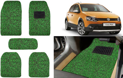 Auto Kite Plastic, PVC, Vinyl Standard Mat For  Volkswagen Polo Cross(Green, Black)