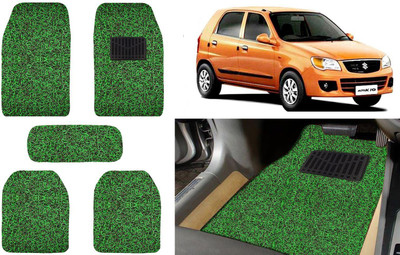 Auto Kite Plastic, PVC, Vinyl Standard Mat For  Maruti Suzuki Alto K10(Green, Black)
