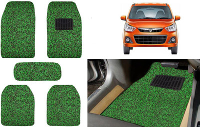 Auto Kite Plastic, PVC, Vinyl Standard Mat For  Maruti Suzuki Alto K10(Green, Black)