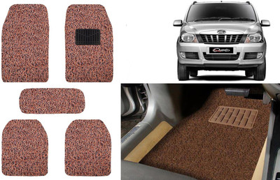 Auto Kite Plastic, PVC, Vinyl Standard Mat For  Mahindra Quanto(Brown)