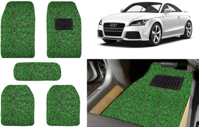 Auto Kite Plastic, PVC, Vinyl Standard Mat For  Audi TT(Green, Black)