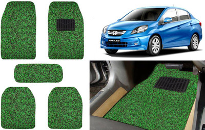 Auto Kite Plastic, PVC, Vinyl Standard Mat For  Honda Amaze(Green, Black)