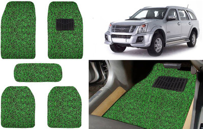 Auto Kite Plastic, PVC, Vinyl Standard Mat For  Isuzu MU-7(Green, Black)