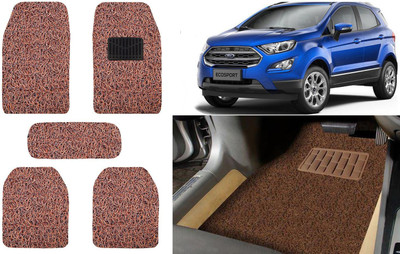Auto Kite Plastic, PVC, Vinyl Standard Mat For  Ford Ecosport(Brown)
