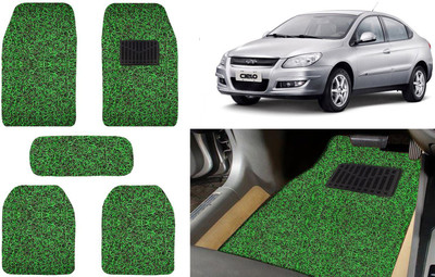 Auto Kite Plastic, PVC, Vinyl Standard Mat For  GM Cielo(Green, Black)